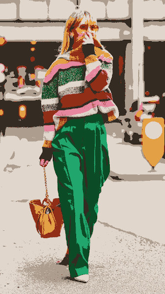 Inverted color image